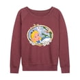 thumbnail image 1 of Disney - Alice in Wonderland - Alice Daisies - Women's Lightweight French Terry Long Sleeve Shirt, 1 of 5