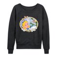 thumbnail image 1 of Disney - Alice in Wonderland - Alice Daisies - Women's Lightweight French Terry Long Sleeve Shirt, 1 of 5