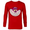 thumbnail image 1 of Disney Alice in Wonderland Cheshire Cat Grin - Long Sleeve T-Shirt for Men - Customized-New Red, 1 of 5