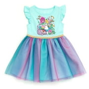 Disney Little Mermaid Princess Ariel Tulle Dress Toddler to Big Kid