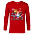 thumbnail image 1 of Disney Alice in Wonderland Curiouser & Curiouser - Long Sleeve T-Shirt for Men - Customized-New Red, 1 of 5