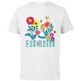 thumbnail image 1 of Disney Alice in Wonderland Curiouser & Curiouser - Short Sleeve Cotton T-Shirt for Adults - Customized-White, 1 of 5