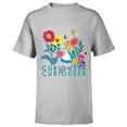 thumbnail image 1 of Disney Alice in Wonderland Curiouser & Curiouser - Short Sleeve T-Shirt for Kids - Customized-Athletic Heather, 1 of 5