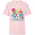 thumbnail image 1 of Disney Alice in Wonderland Curiouser & Curiouser - Short Sleeve T-Shirt for Kids - Customized-Soft Pink, 1 of 5