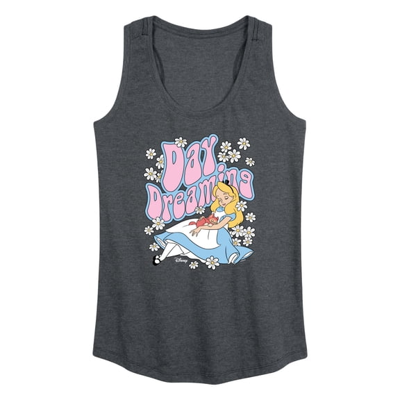 Disney - Alice in Wonderland - Day Dreaming - Women's Racerback Tank Top