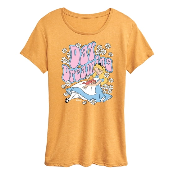 Disney - Alice in Wonderland - Day Dreaming - Women's Short Sleeve Graphic T-Shirt
