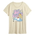 thumbnail image 1 of Disney - Alice in Wonderland - Day Dreaming - Women's Short Sleeve Graphic T-Shirt, 1 of 5