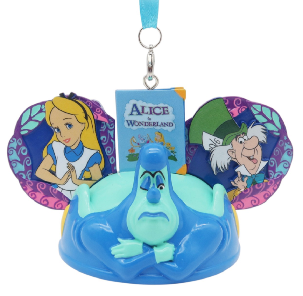 Disney Alice in Wonderland Ear Hat Ornament Nwt