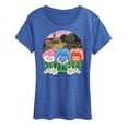 thumbnail image 1 of Disney - Alice in Wonderland - Flower Row - Women's Short Sleeve Graphic T-Shirt, 1 of 5