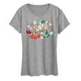 thumbnail image 1 of Disney - Alice in Wonderland - Hatter And Hare Daisy - Women's Short Sleeve Graphic T-Shirt, 1 of 5