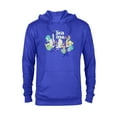 thumbnail image 1 of Disney Alice in Wonderland It’s Always Tea Time Vintage - Pullover Hoodie for Adults - Customized-Navy, 1 of 5
