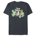 thumbnail image 1 of Disney Alice in Wonderland It’s Always Tea Time Vintage - Short Sleeve Blended T-Shirt for Adults - Customized-Navy Heather, 1 of 5