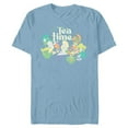 thumbnail image 1 of Disney Alice in Wonderland It’s Always Tea Time Vintage - Short Sleeve Blended T-Shirt for Adults - Customized-Ocean Blue, 1 of 5