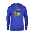 thumbnail image 1 of Disney Alice in Wonderland Modern Storybook - Pullover Hoodie for Adults - Customized-Royal, 1 of 5
