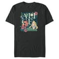 thumbnail image 1 of Disney Alice in Wonderland Modern Storybook - Short Sleeve Blended T-Shirt for Adults - Customized-Dark Heather, 1 of 5