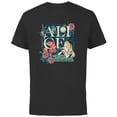 thumbnail image 1 of Disney Alice in Wonderland Modern Storybook - Short Sleeve Cotton T-Shirt for Adults - Customized-Black, 1 of 5