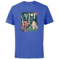 thumbnail image 1 of Disney Alice in Wonderland Modern Storybook - Short Sleeve Cotton T-Shirt for Adults - Customized-Royal Heather, 1 of 5