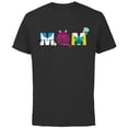 thumbnail image 1 of Disney Alice in Wonderland Mother’s Day Birthday Best Mom - Short Sleeve Cotton T-Shirt for Adults - Customized-Black, 1 of 5