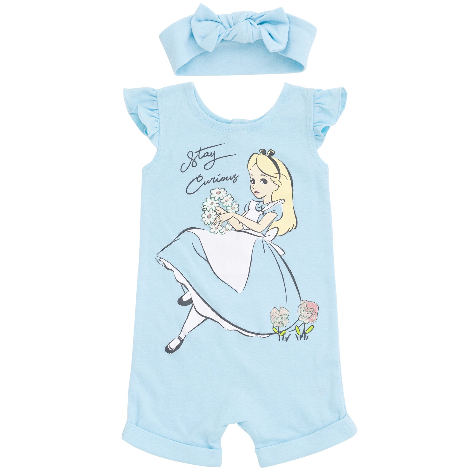 Infant Baby Girls' Alice in Wonderland Romper -  shop