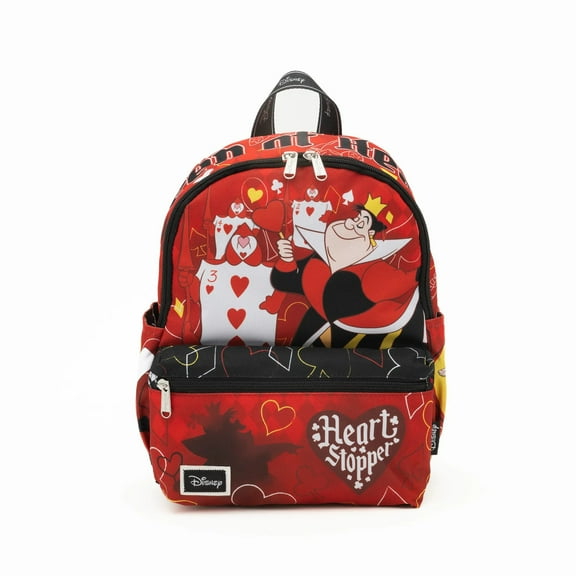 Disney Alice in Wonderland - Queen of Hearts 13-inch Nylon Backpack