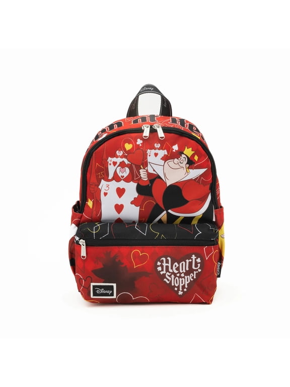 Disney Alice in Wonderland - Queen of Hearts 13-inch Nylon Backpack