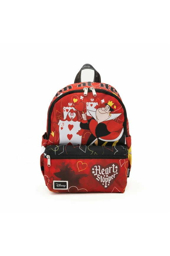 Disney Alice in Wonderland - Queen of Hearts 13-inch Nylon Backpack