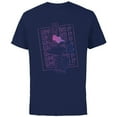 thumbnail image 1 of Disney Alice in Wonderland Rabbit Hole Falling Where Am I - Short Sleeve Cotton T-Shirt for Adults - Customized-Navy, 1 of 5