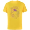 thumbnail image 1 of Disney Alice in Wonderland Rabbit Hole Falling Where Am I - Short Sleeve Cotton T-Shirt for Adults - Customized-Yellow, 1 of 5