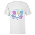 thumbnail image 1 of Disney Alice in Wonderland Spring Flowers Wonder-ful Easter - Short Sleeve T-Shirt for Kids - Customized-White, 1 of 5