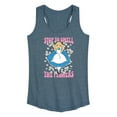 thumbnail image 1 of Disney - Alice in Wonderland - Stop To Smell Flowers - Women's Racerback Tank Top, 1 of 5