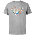 thumbnail image 1 of Disney Alice in Wonderland Tea Party Heart Valentine’s Day - Short Sleeve Cotton T-Shirt for Adults - Customized-Athletic Heather, 1 of 5