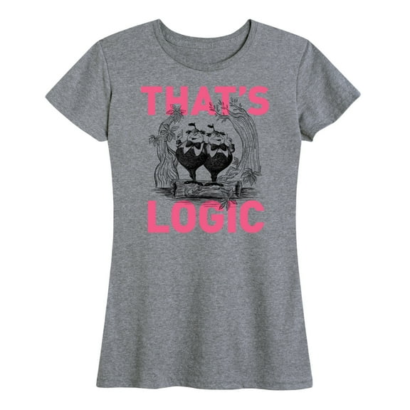 Disney - Alice in Wonderland - That's Logic - Women's Short Sleeve Graphic T-Shirt