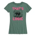 thumbnail image 1 of Disney - Alice in Wonderland - That's Logic - Women's Short Sleeve Graphic T-Shirt, 1 of 5