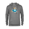 thumbnail image 1 of Disney Alice in Wonderland Wildflower Valentine’s Day - Pullover Hoodie for Adults - Customized-Athletic Heather, 1 of 5