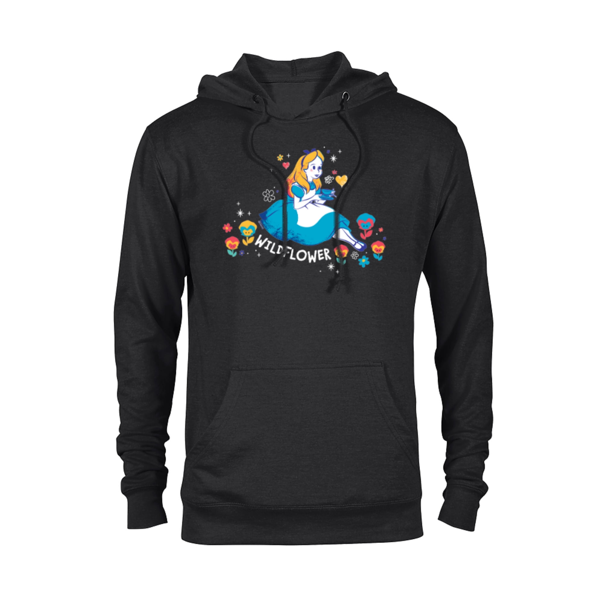 Disney Alice in Wonderland Wildflower Valentine’s Day - Pullover Hoodie ...
