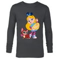 thumbnail image 1 of Disney Alice’s Wonderland Bakery Alice and Dinah - Long Sleeve T-Shirt for Men - Customized-Charcoal Heather, 1 of 5