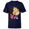 thumbnail image 1 of Disney Alice’s Wonderland Bakery Alice and Dinah - Short Sleeve T-Shirt for Kids - Customized-Navy, 1 of 5