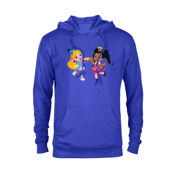 Disney Alice’s Wonderland Bakery Alice and Princess Rosa - Pullover Hoodie for Adults - Customized-Royal Heather