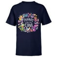 thumbnail image 1 of Disney Alice’s Wonderland Bakery Friends Take the Cake - Short Sleeve T-Shirt for Kids - Customized-Navy, 1 of 5