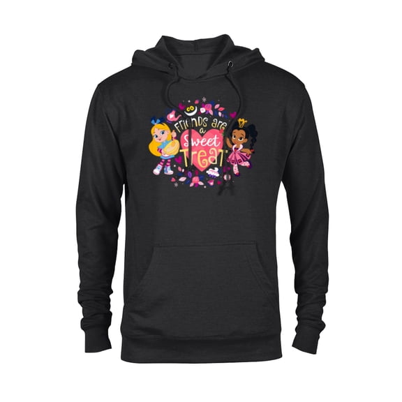 Disney Alice's Wonderland Bakery Friends are a Sweet Treat - Pullover Hoodie for Adults - Customized-Black