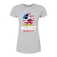 thumbnail image 1 of Disney - All American Mickey - Juniors Fitted Graphic T-Shirt, 1 of 5