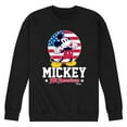 thumbnail image 1 of Disney - All American Mickey - Men's Crew Neck Fleece Pullover, 1 of 5