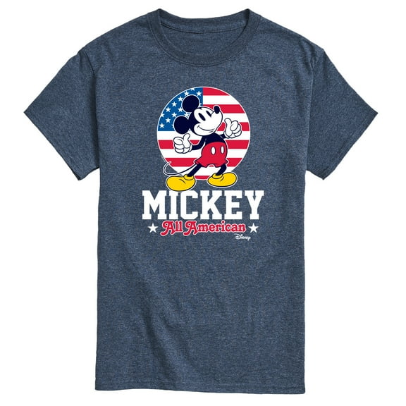 Disney - All American Mickey - Men's Short Sleeve Graphic T-Shirt
