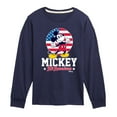 thumbnail image 1 of Disney - All American Mickey - Toddler & Youth Long Sleeve Graphic T-Shirt, 1 of 5