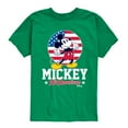thumbnail image 1 of Disney - All American Mickey - Toddler & Youth Short Sleeve Graphic T-Shirt, 1 of 5
