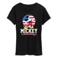thumbnail image 1 of Disney - All American Mickey - Women's Short Sleeve Graphic T-Shirt, 1 of 5