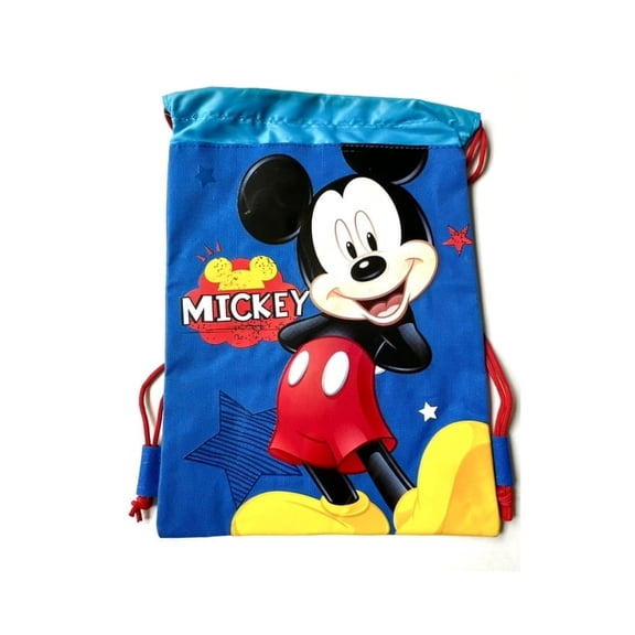 Disney Allstar Mickey Mouse Daypack Drawstring Cinch Sack