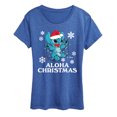 thumbnail image 1 of Disney - Aloha Holiday - Women's Short Sleeve Graphic T-Shirt, 1 of 4