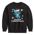thumbnail image 1 of Disney - Aloha Holiday - Youth Crew Fleece Sweatshirt, 1 of 4