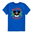 thumbnail image 1 of Disney - Aloha Mickey - Toddler & Youth Short Sleeve Graphic T-Shirt, 1 of 4